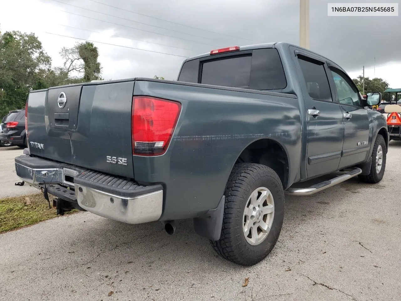 2005 Nissan Titan Xe VIN: 1N6BA07B25N545685 Lot: 74604784