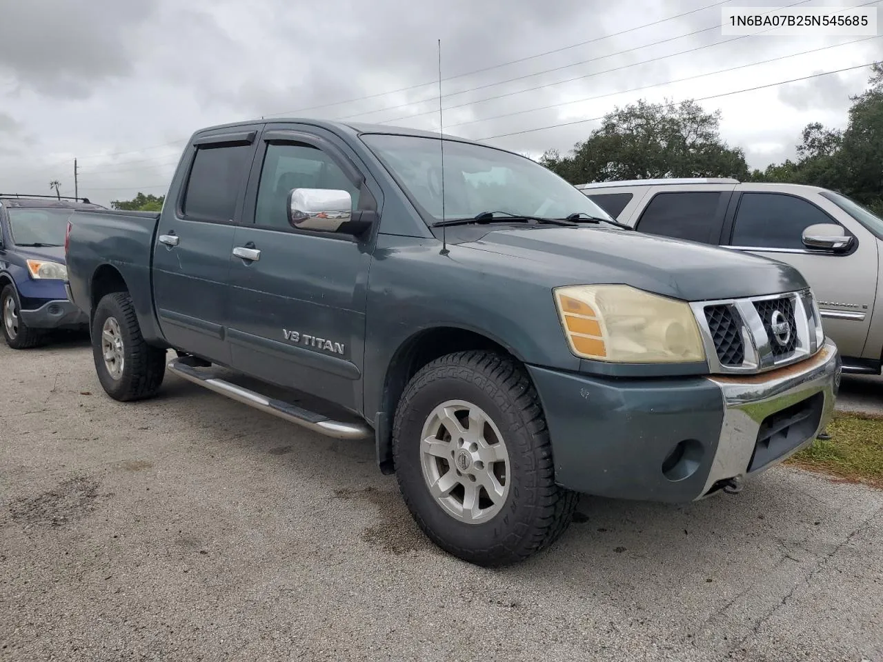 2005 Nissan Titan Xe VIN: 1N6BA07B25N545685 Lot: 74604784