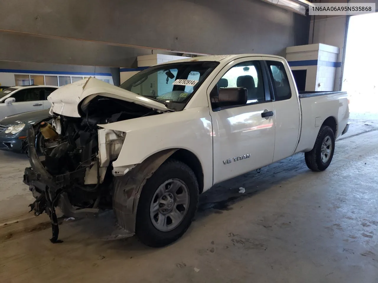 2005 Nissan Titan Xe VIN: 1N6AA06A95N535868 Lot: 74792914