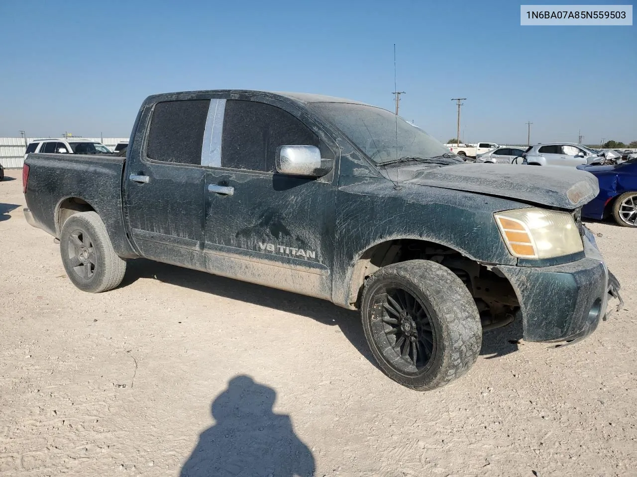 2005 Nissan Titan Xe VIN: 1N6BA07A85N559503 Lot: 74908954