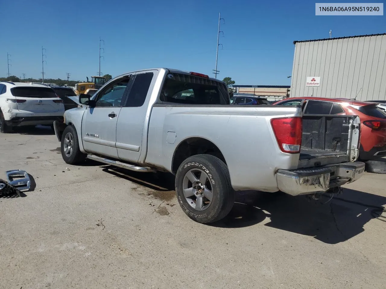 2005 Nissan Titan Xe VIN: 1N6BA06A95N519240 Lot: 74912494