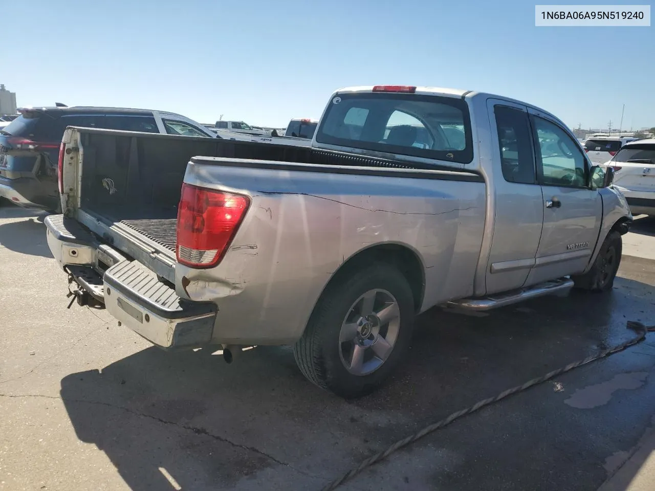 2005 Nissan Titan Xe VIN: 1N6BA06A95N519240 Lot: 74912494