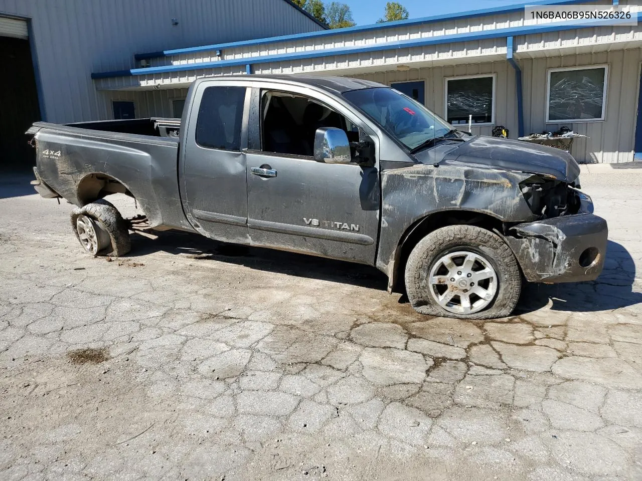 2005 Nissan Titan Xe VIN: 1N6BA06B95N526326 Lot: 75247964