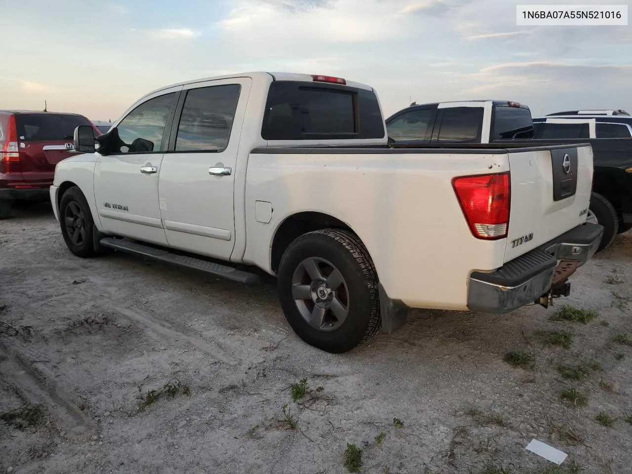 2005 Nissan Titan Xe VIN: 1N6BA07A55N521016 Lot: 75953774