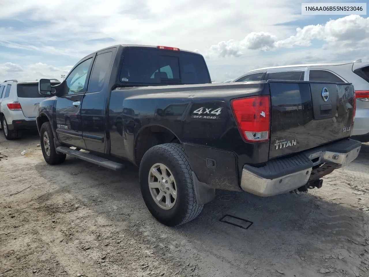 2005 Nissan Titan Xe VIN: 1N6AA06B55N523046 Lot: 76131404