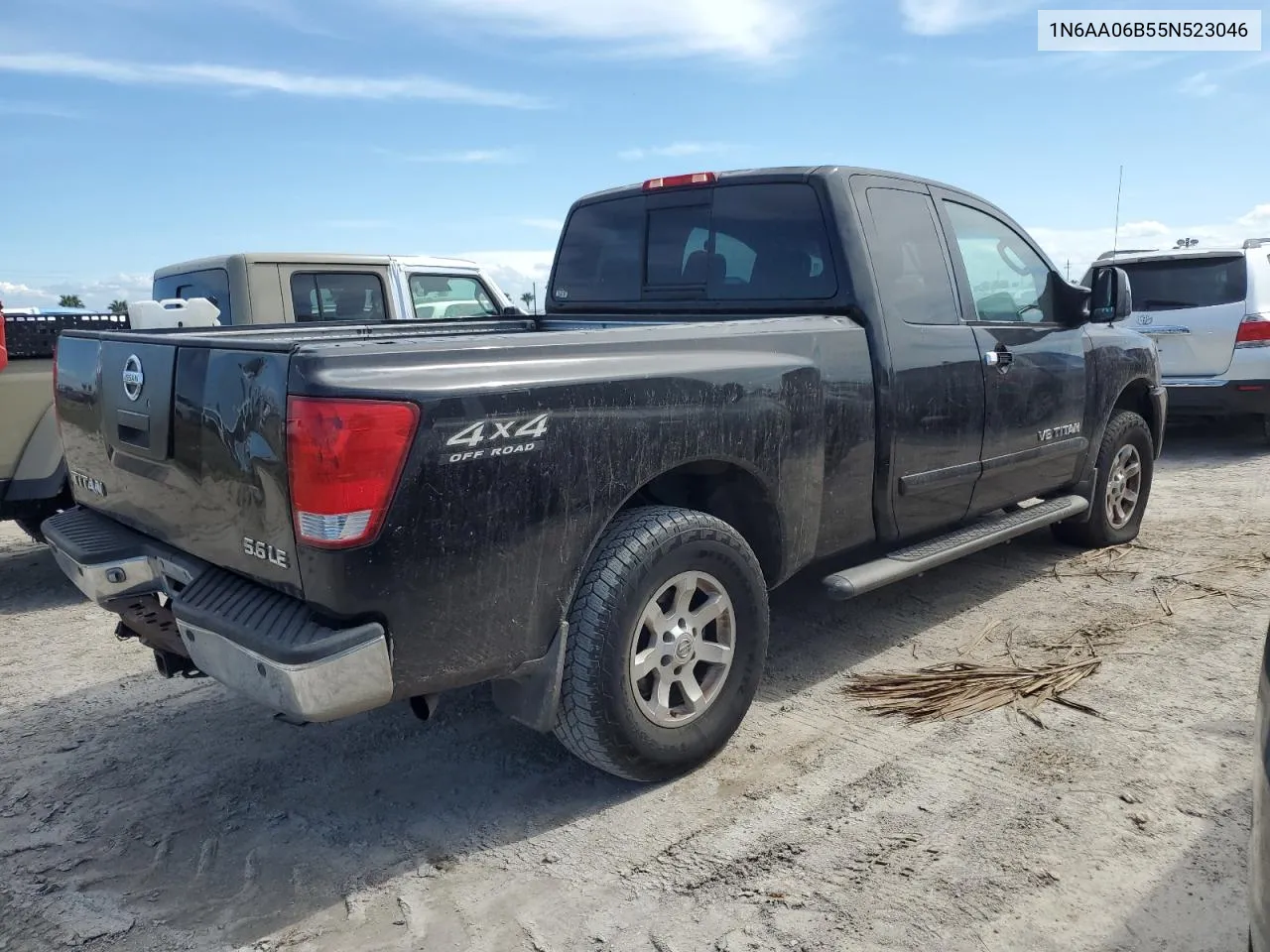 2005 Nissan Titan Xe VIN: 1N6AA06B55N523046 Lot: 76131404