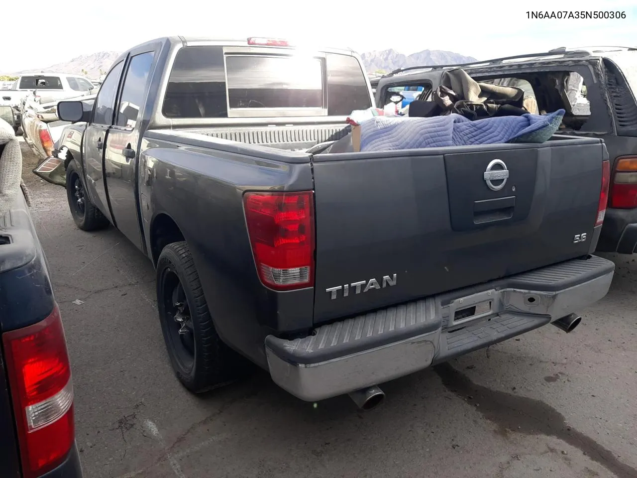 2005 Nissan Titan Xe VIN: 1N6AA07A35N500306 Lot: 76471294