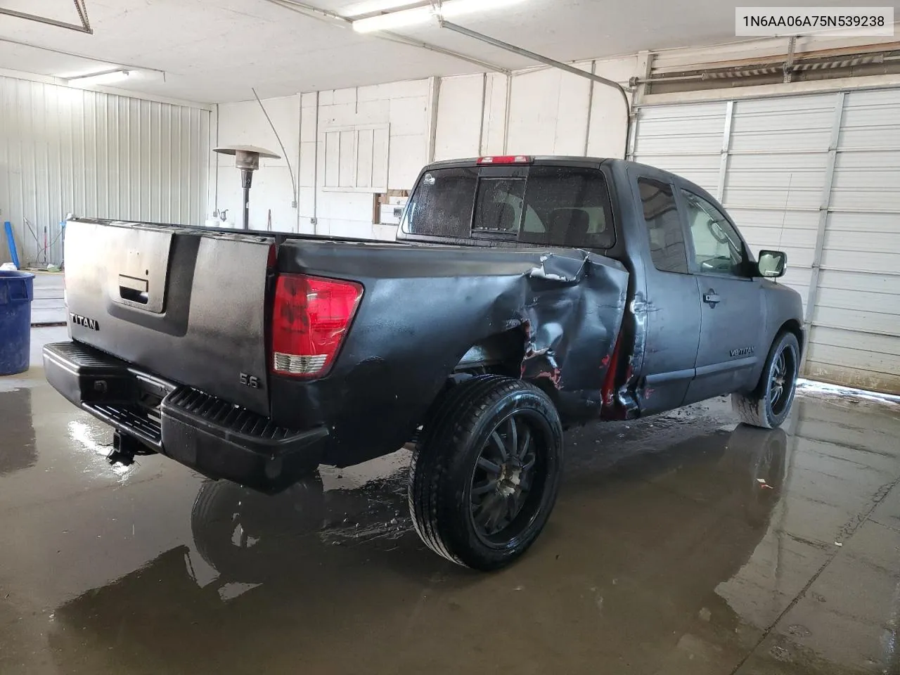 2005 Nissan Titan Xe VIN: 1N6AA06A75N539238 Lot: 77247134