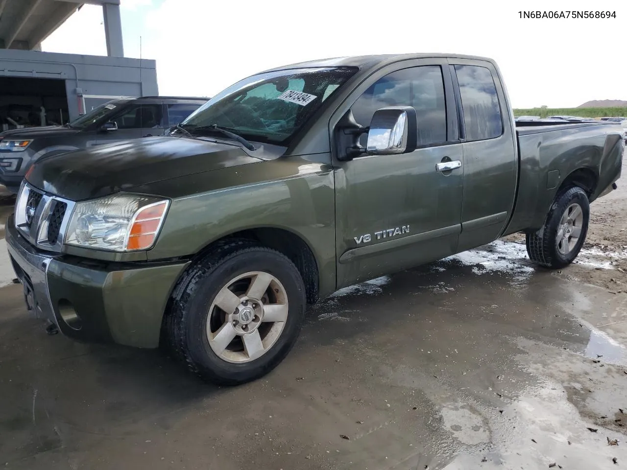 2005 Nissan Titan Xe VIN: 1N6BA06A75N568694 Lot: 78413494