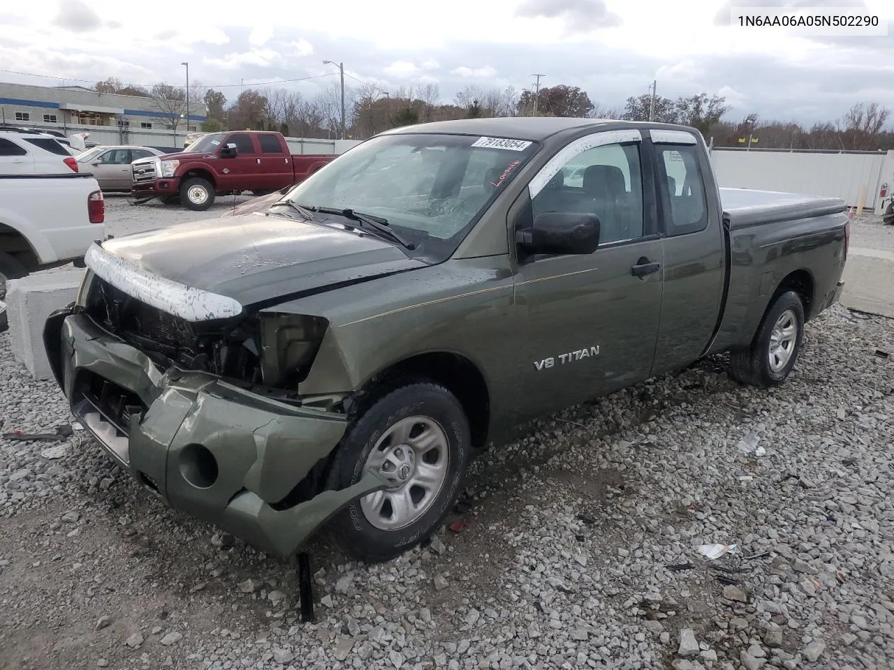 2005 Nissan Titan Xe VIN: 1N6AA06A05N502290 Lot: 79183054