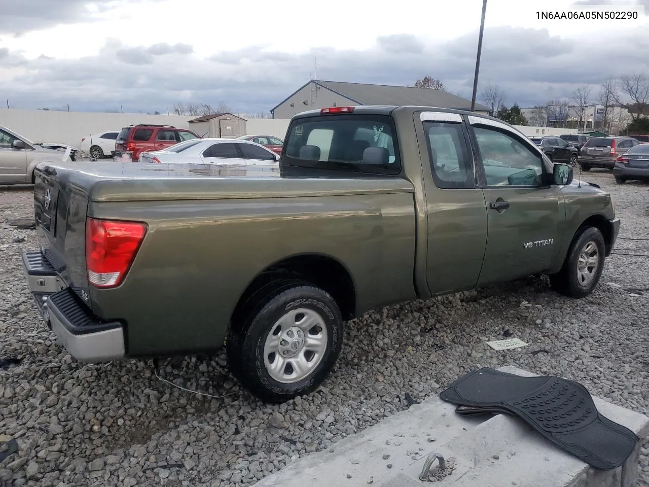 2005 Nissan Titan Xe VIN: 1N6AA06A05N502290 Lot: 79183054