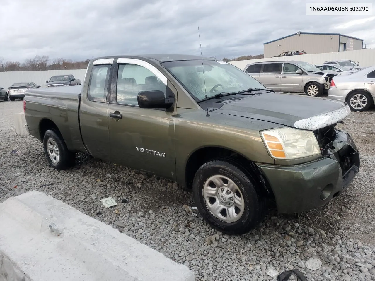 2005 Nissan Titan Xe VIN: 1N6AA06A05N502290 Lot: 79183054