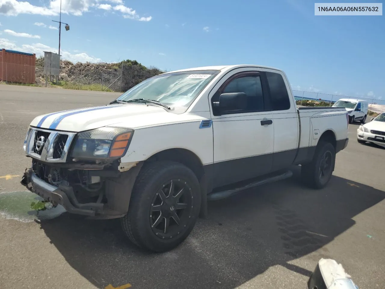 2006 Nissan Titan Xe VIN: 1N6AA06A06N557632 Lot: 61531024