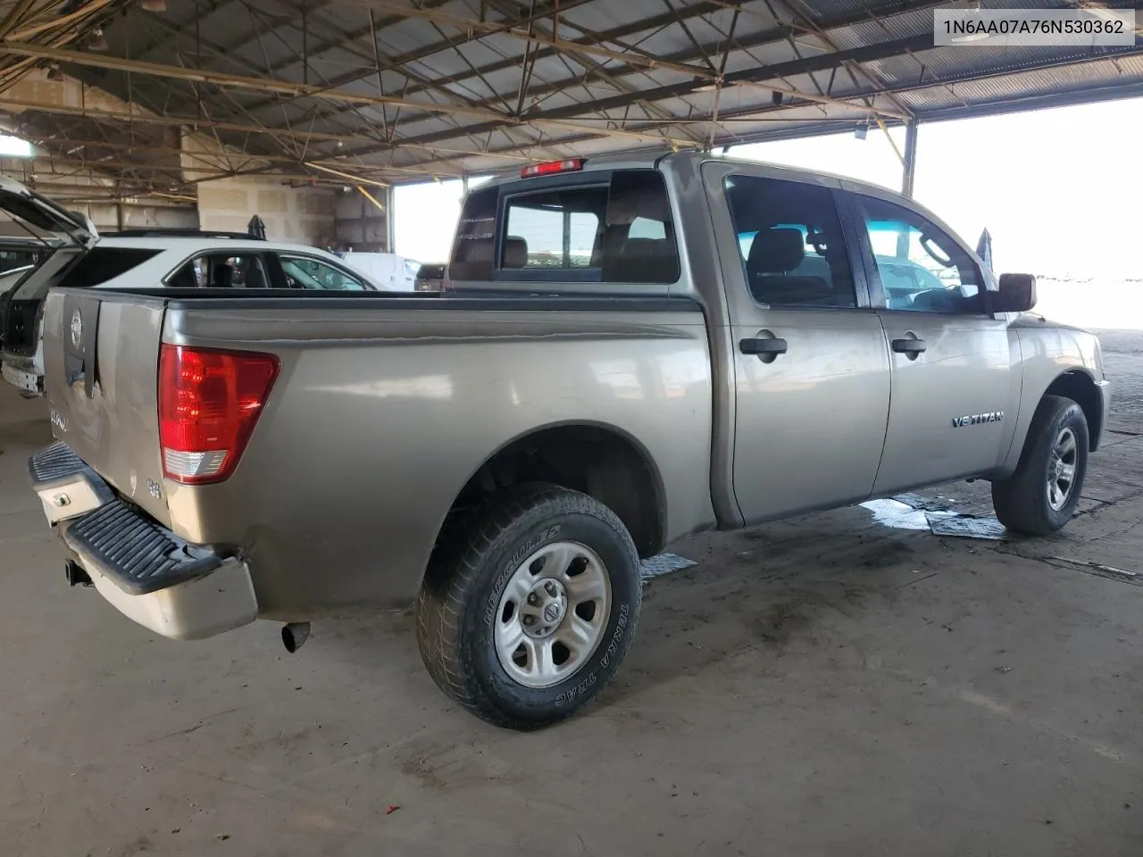 2006 Nissan Titan Xe VIN: 1N6AA07A76N530362 Lot: 63257504