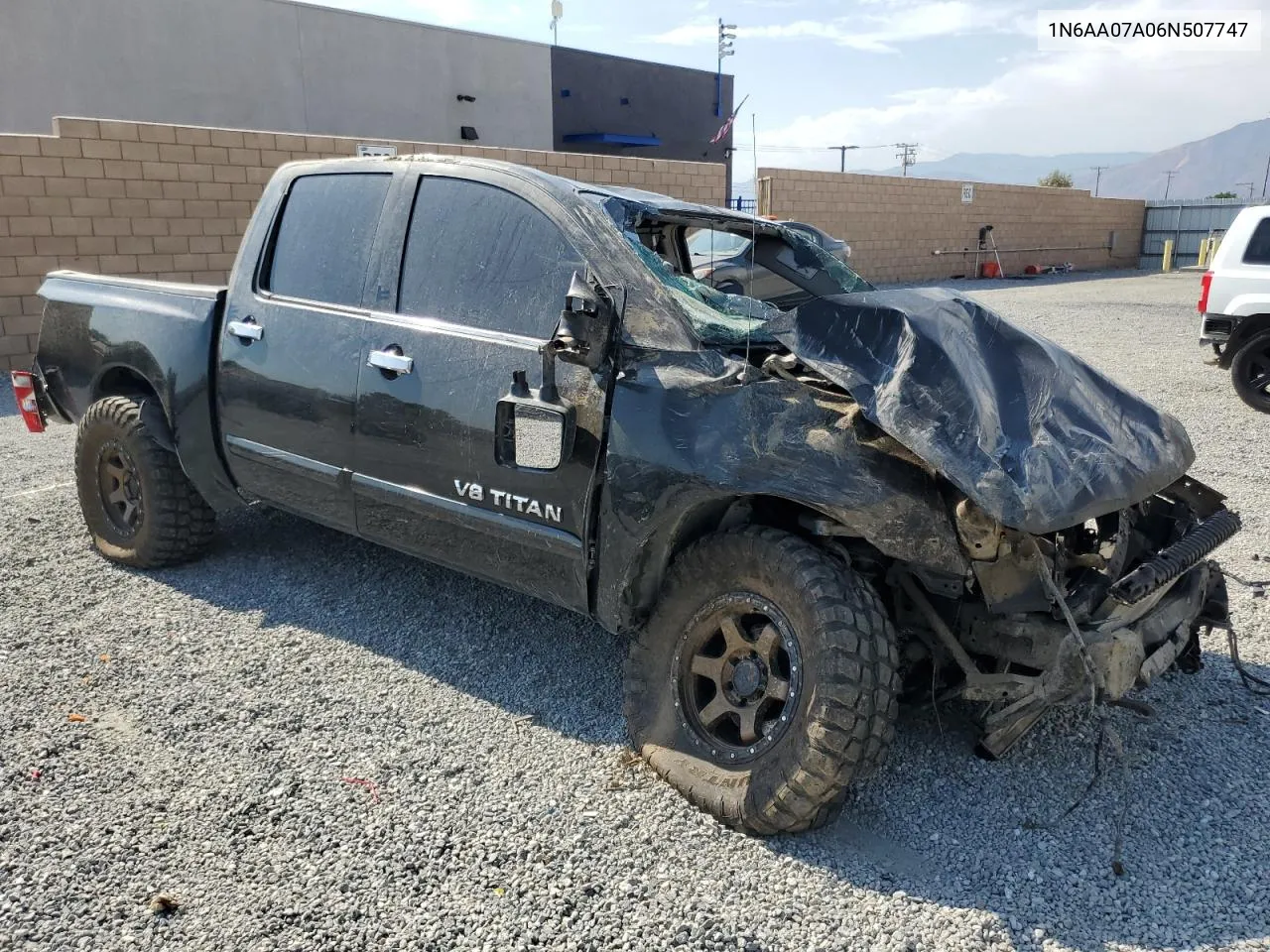 2006 Nissan Titan Xe VIN: 1N6AA07A06N507747 Lot: 64179924