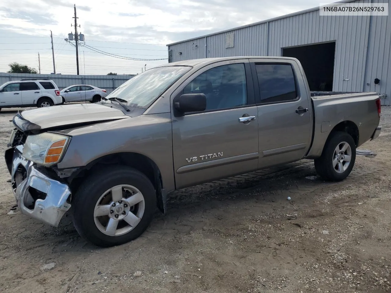 2006 Nissan Titan Xe VIN: 1N6BA07B26N529763 Lot: 66799584