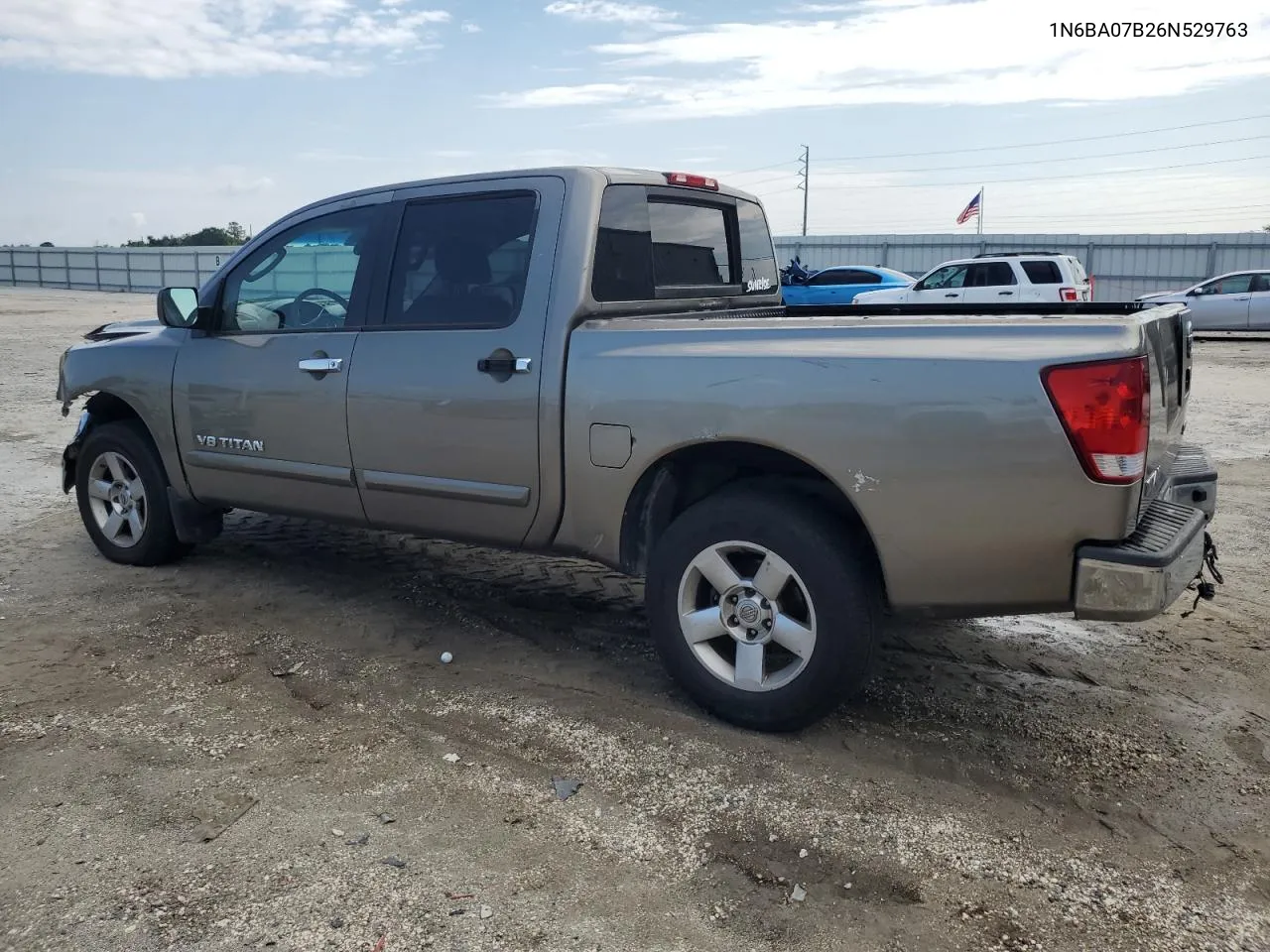 2006 Nissan Titan Xe VIN: 1N6BA07B26N529763 Lot: 66799584