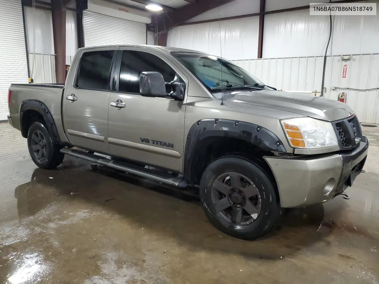 2006 Nissan Titan Xe VIN: 1N6BA07B86N518749 Lot: 67863184