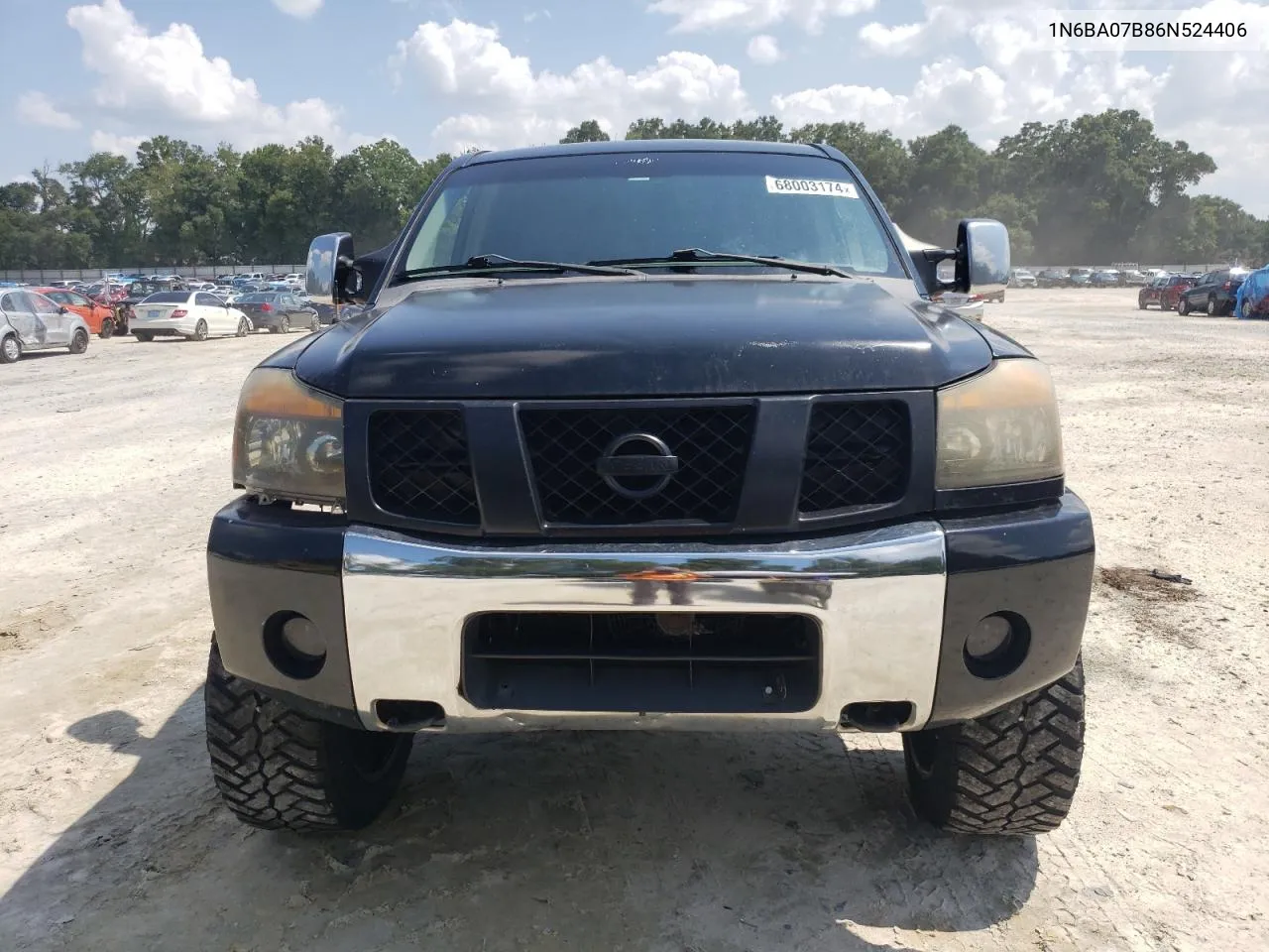 2006 Nissan Titan Xe VIN: 1N6BA07B86N524406 Lot: 68003174