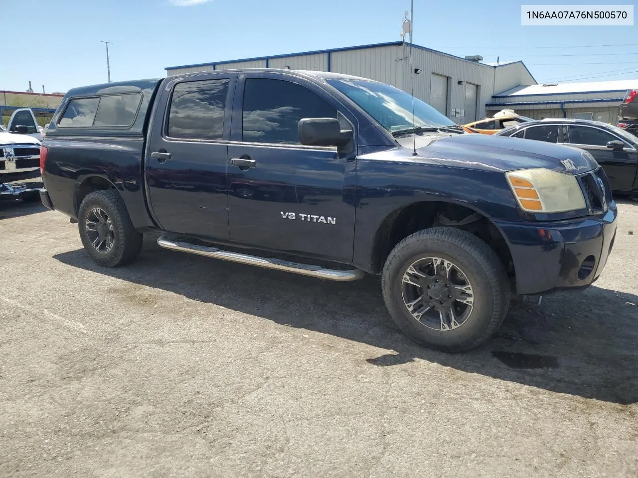 2006 Nissan Titan Xe VIN: 1N6AA07A76N500570 Lot: 68751044