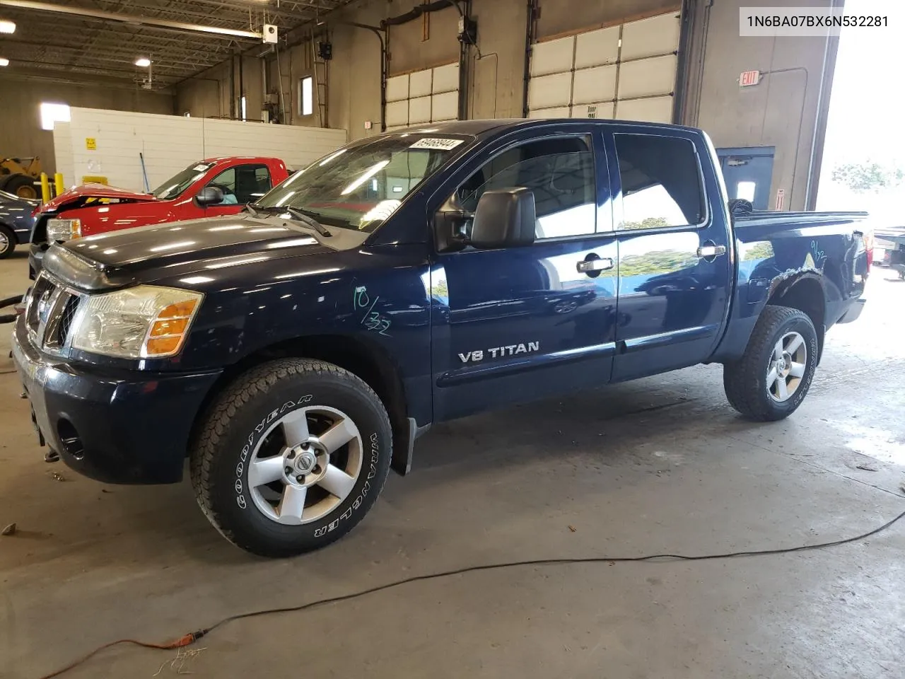 2006 Nissan Titan Xe VIN: 1N6BA07BX6N532281 Lot: 69468944