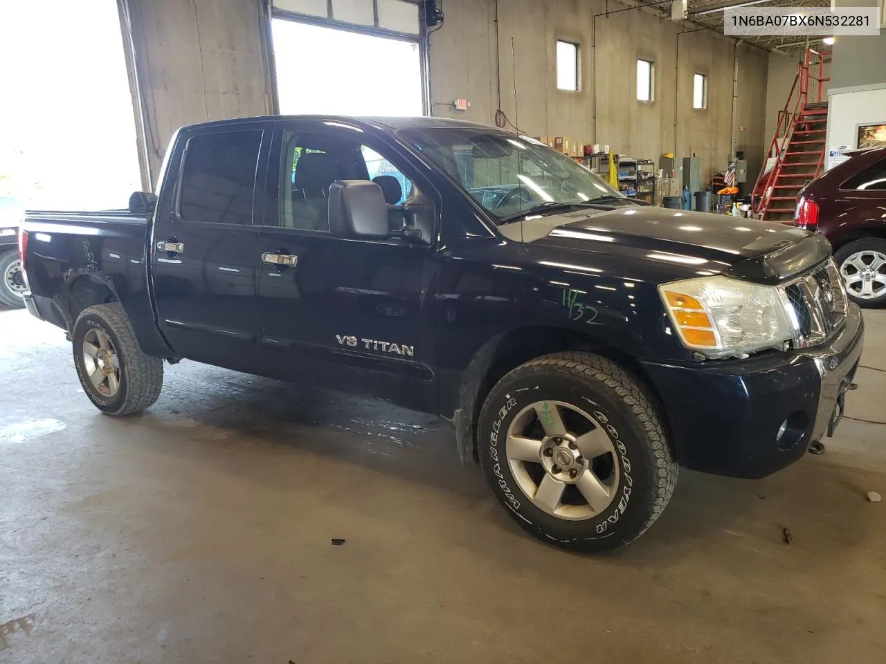 2006 Nissan Titan Xe VIN: 1N6BA07BX6N532281 Lot: 69468944