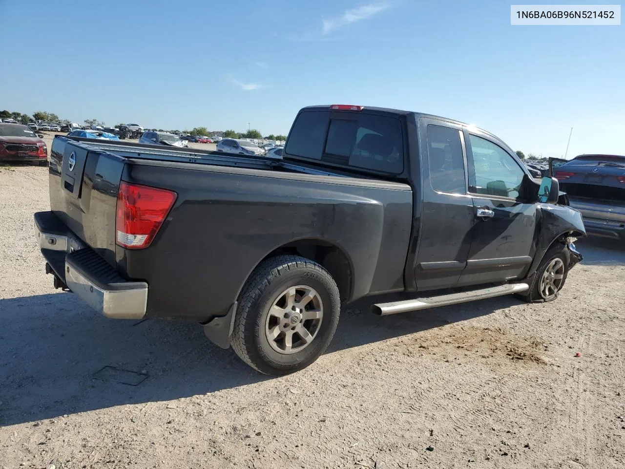 2006 Nissan Titan Xe VIN: 1N6BA06B96N521452 Lot: 70101084