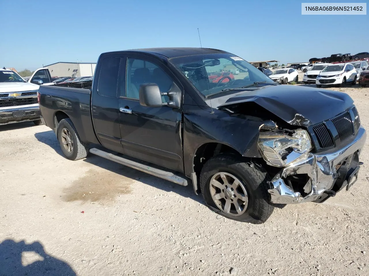 2006 Nissan Titan Xe VIN: 1N6BA06B96N521452 Lot: 70101084