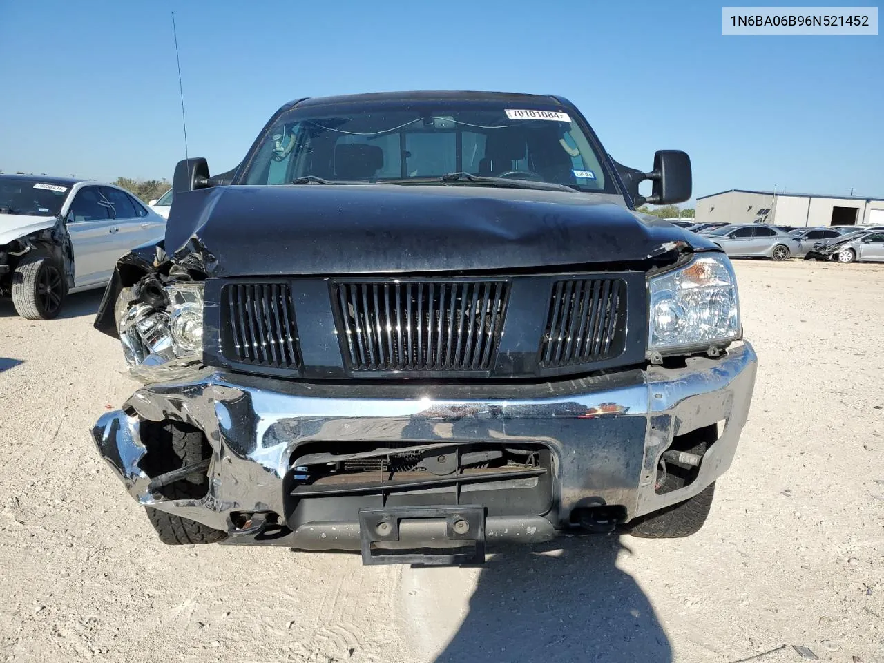 2006 Nissan Titan Xe VIN: 1N6BA06B96N521452 Lot: 70101084