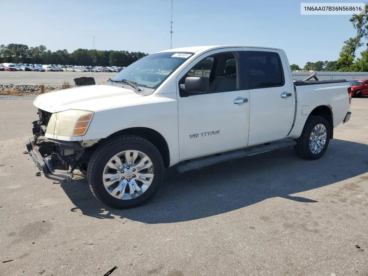 1N6AA07B36N568616 2006 Nissan Titan Xe