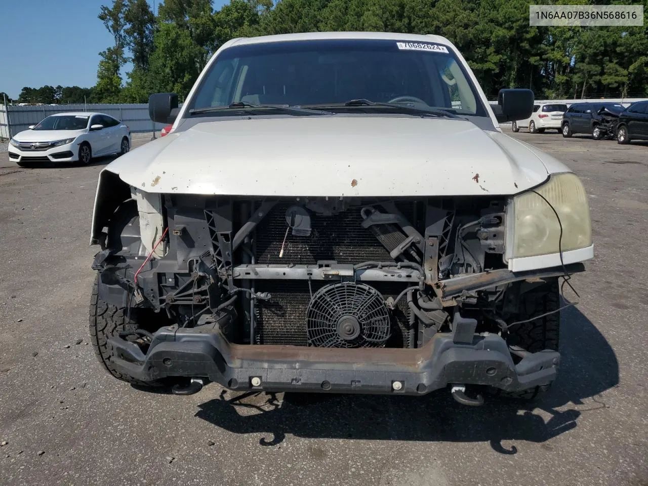 2006 Nissan Titan Xe VIN: 1N6AA07B36N568616 Lot: 70682624