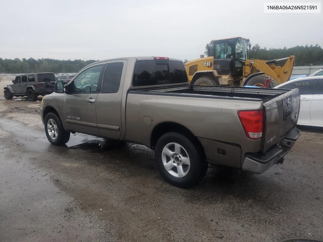 1N6BA06A26N521591 2006 Nissan Titan Xe