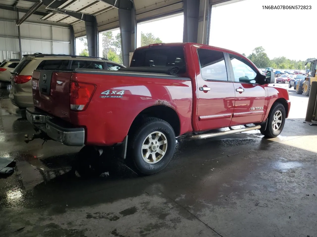 2006 Nissan Titan Xe VIN: 1N6BA07B06N572823 Lot: 71552864