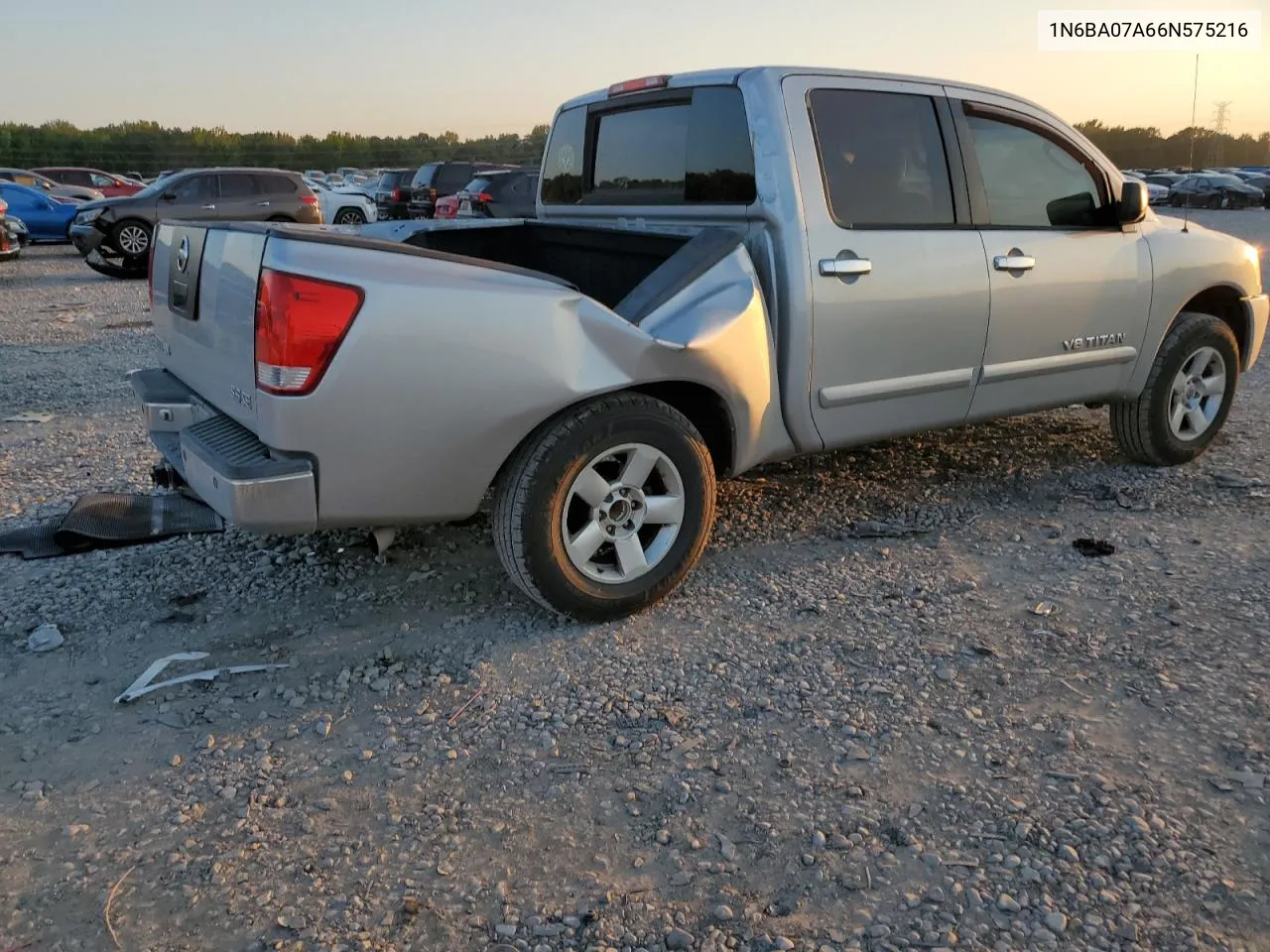 2006 Nissan Titan Xe VIN: 1N6BA07A66N575216 Lot: 71830134