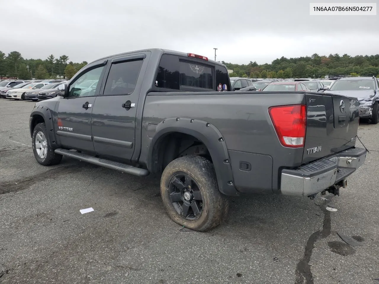 2006 Nissan Titan Xe VIN: 1N6AA07B66N504277 Lot: 72097964