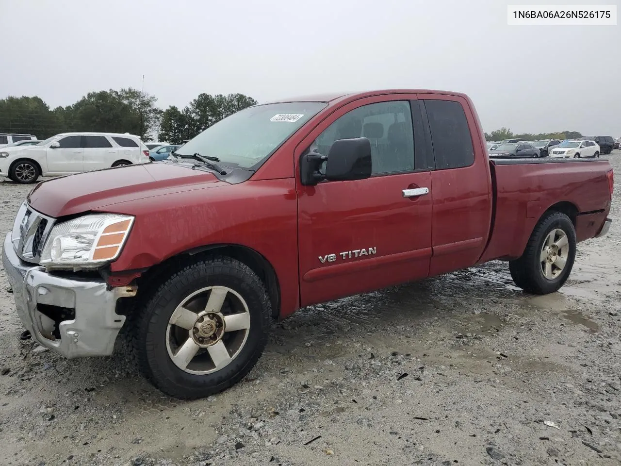 1N6BA06A26N526175 2006 Nissan Titan Xe