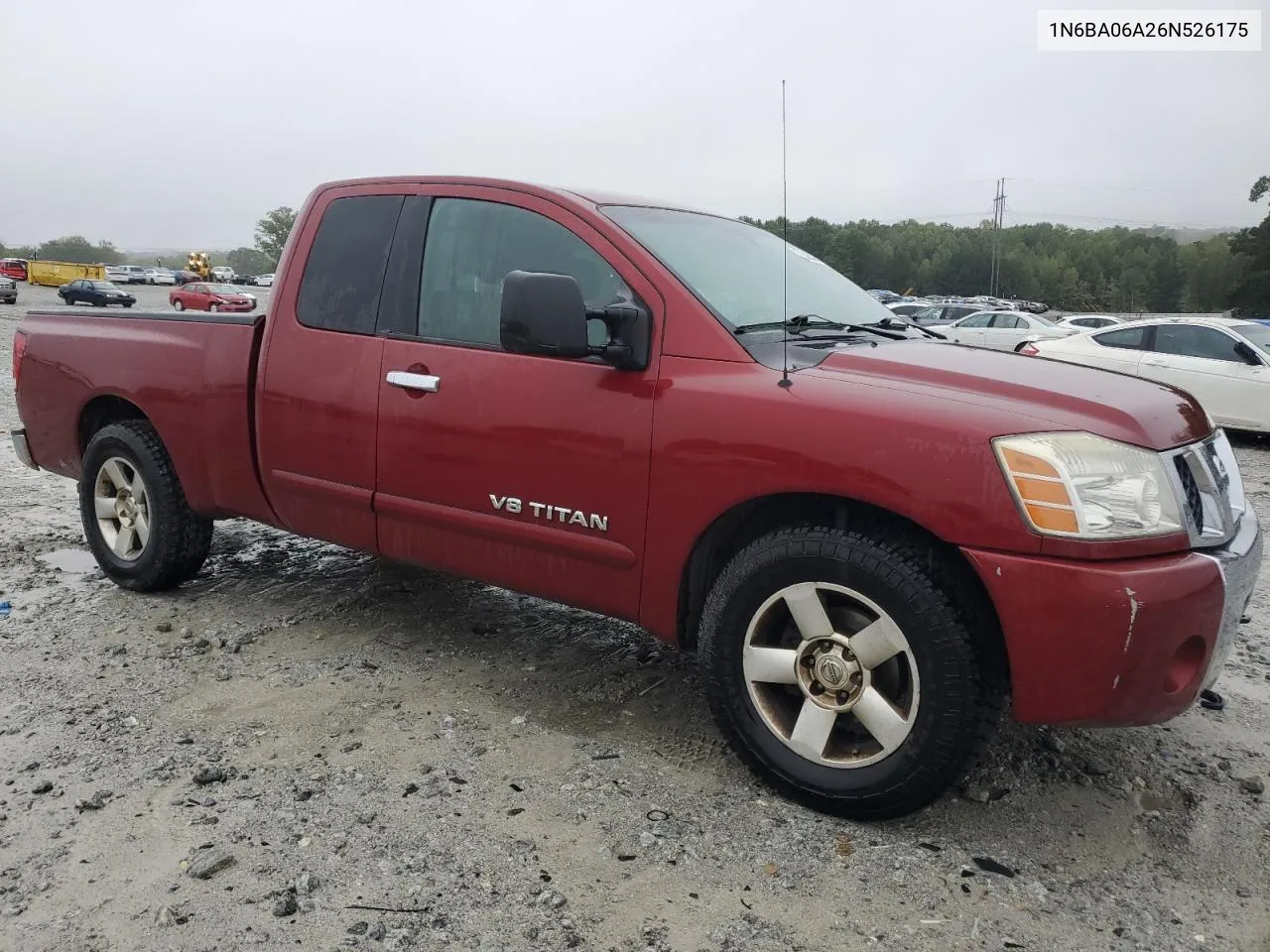 1N6BA06A26N526175 2006 Nissan Titan Xe