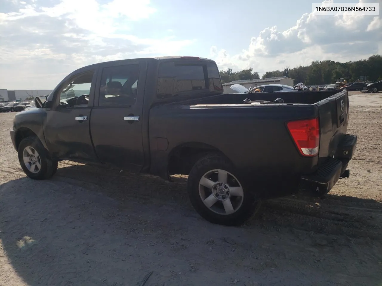 2006 Nissan Titan Xe VIN: 1N6BA07B36N564733 Lot: 72548354