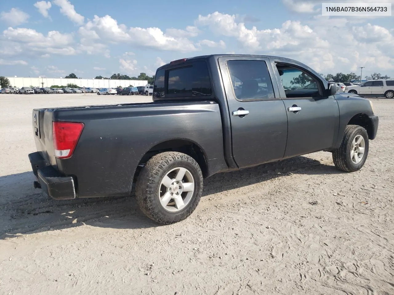 2006 Nissan Titan Xe VIN: 1N6BA07B36N564733 Lot: 72548354