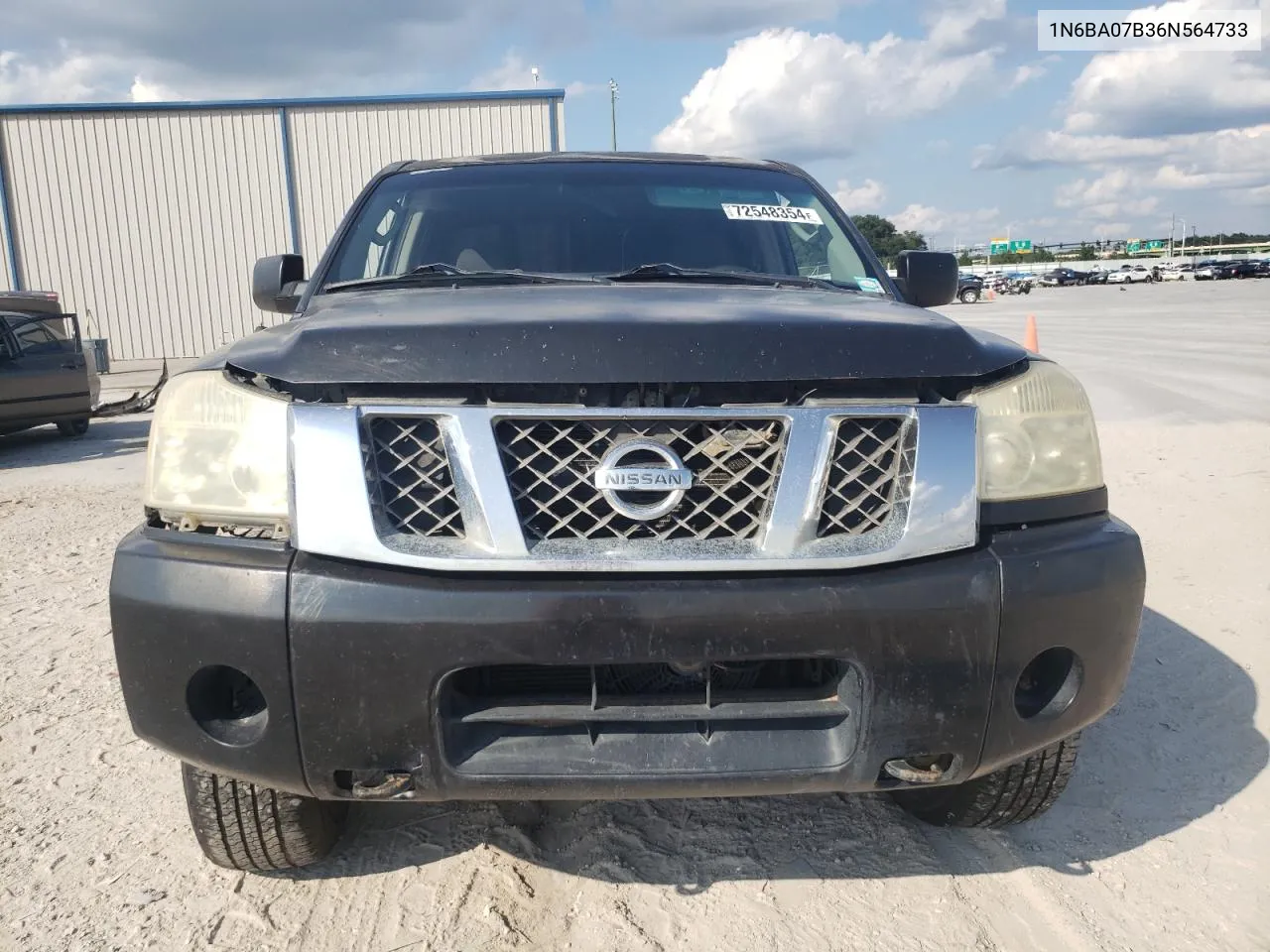 2006 Nissan Titan Xe VIN: 1N6BA07B36N564733 Lot: 72548354