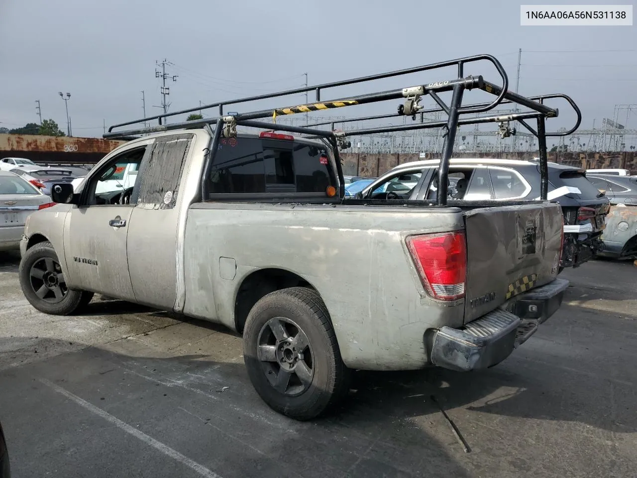 2006 Nissan Titan Xe VIN: 1N6AA06A56N531138 Lot: 74127574