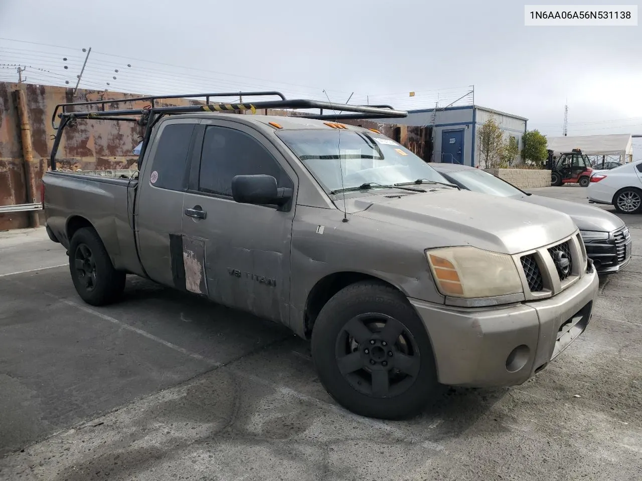 2006 Nissan Titan Xe VIN: 1N6AA06A56N531138 Lot: 74127574