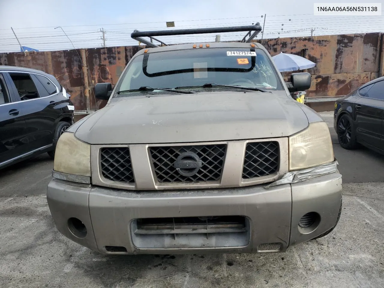 2006 Nissan Titan Xe VIN: 1N6AA06A56N531138 Lot: 74127574