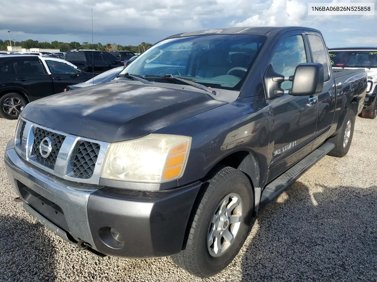 2006 Nissan Titan Xe VIN: 1N6BA06B26N525858 Lot: 74638744