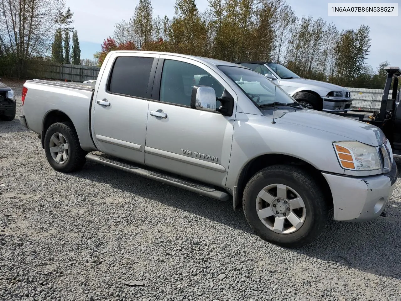 2006 Nissan Titan Xe VIN: 1N6AA07B86N538527 Lot: 74779934