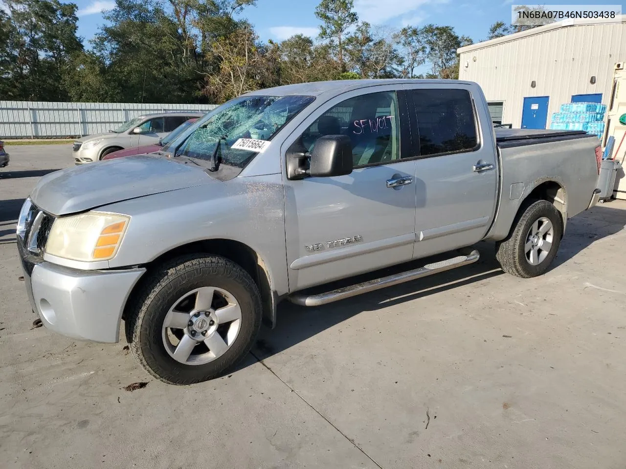 2006 Nissan Titan Xe VIN: 1N6BA07B46N503438 Lot: 75015664