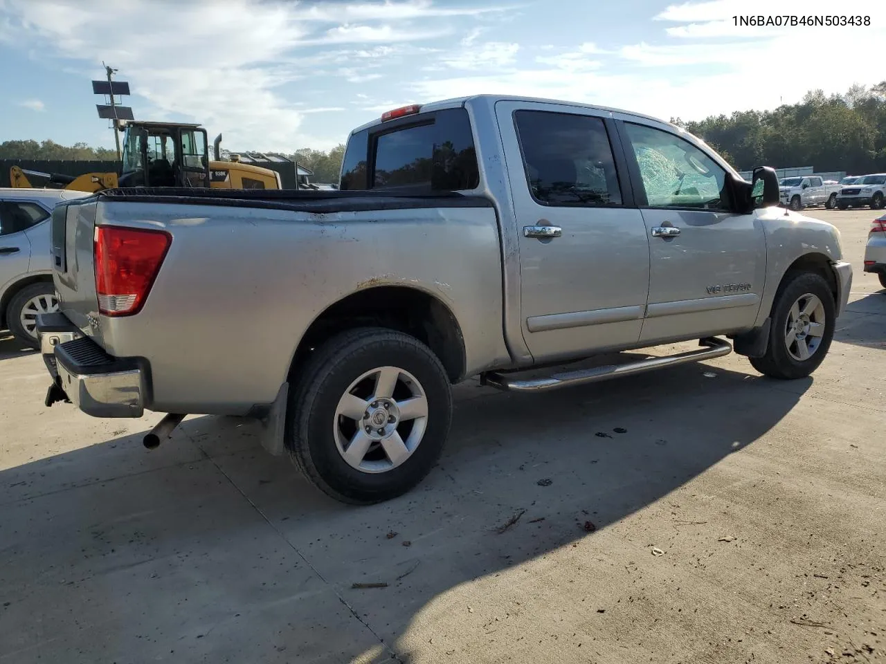 2006 Nissan Titan Xe VIN: 1N6BA07B46N503438 Lot: 75015664