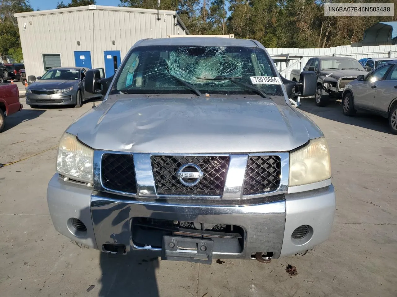 2006 Nissan Titan Xe VIN: 1N6BA07B46N503438 Lot: 75015664