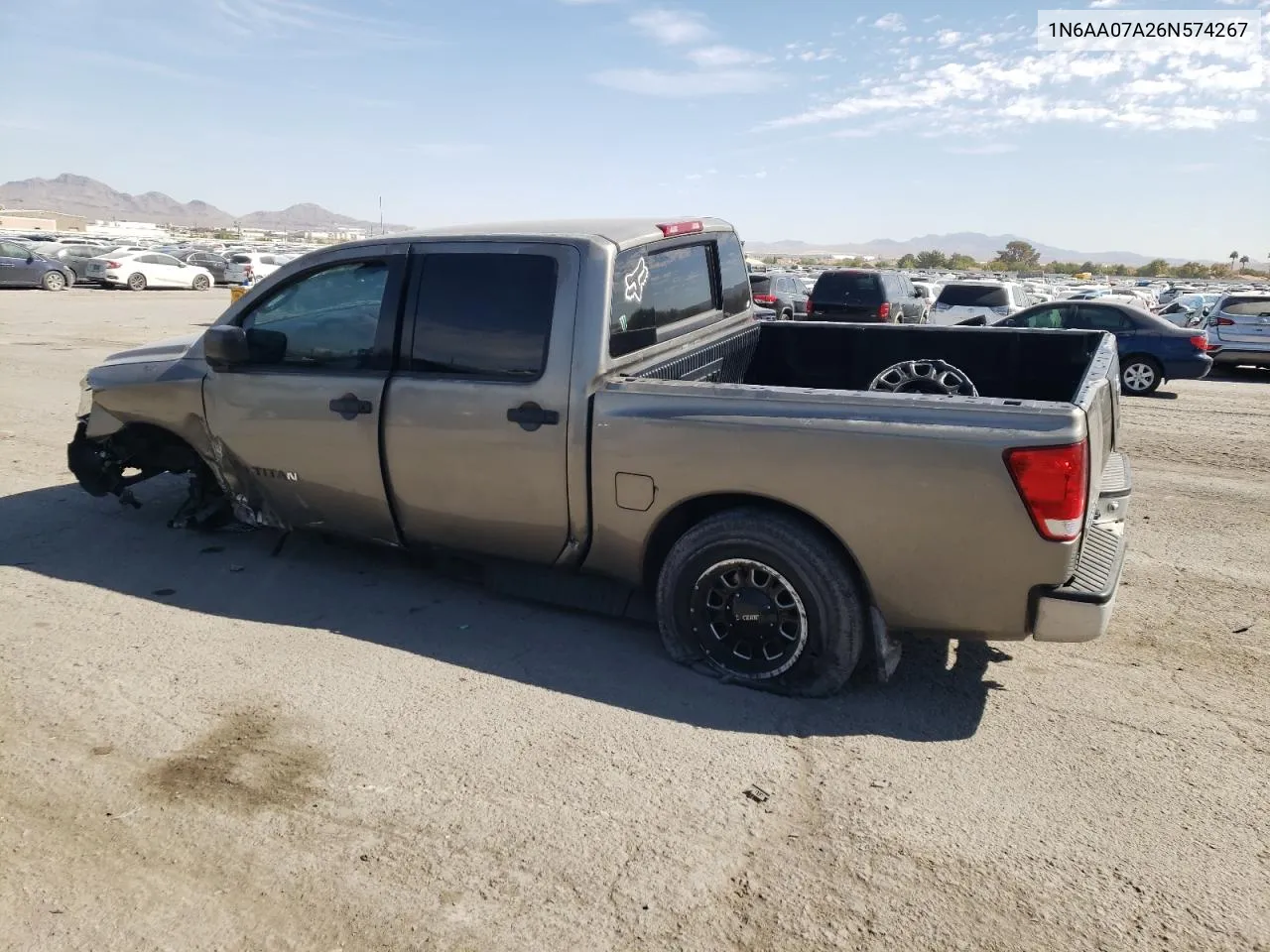 1N6AA07A26N574267 2006 Nissan Titan Xe