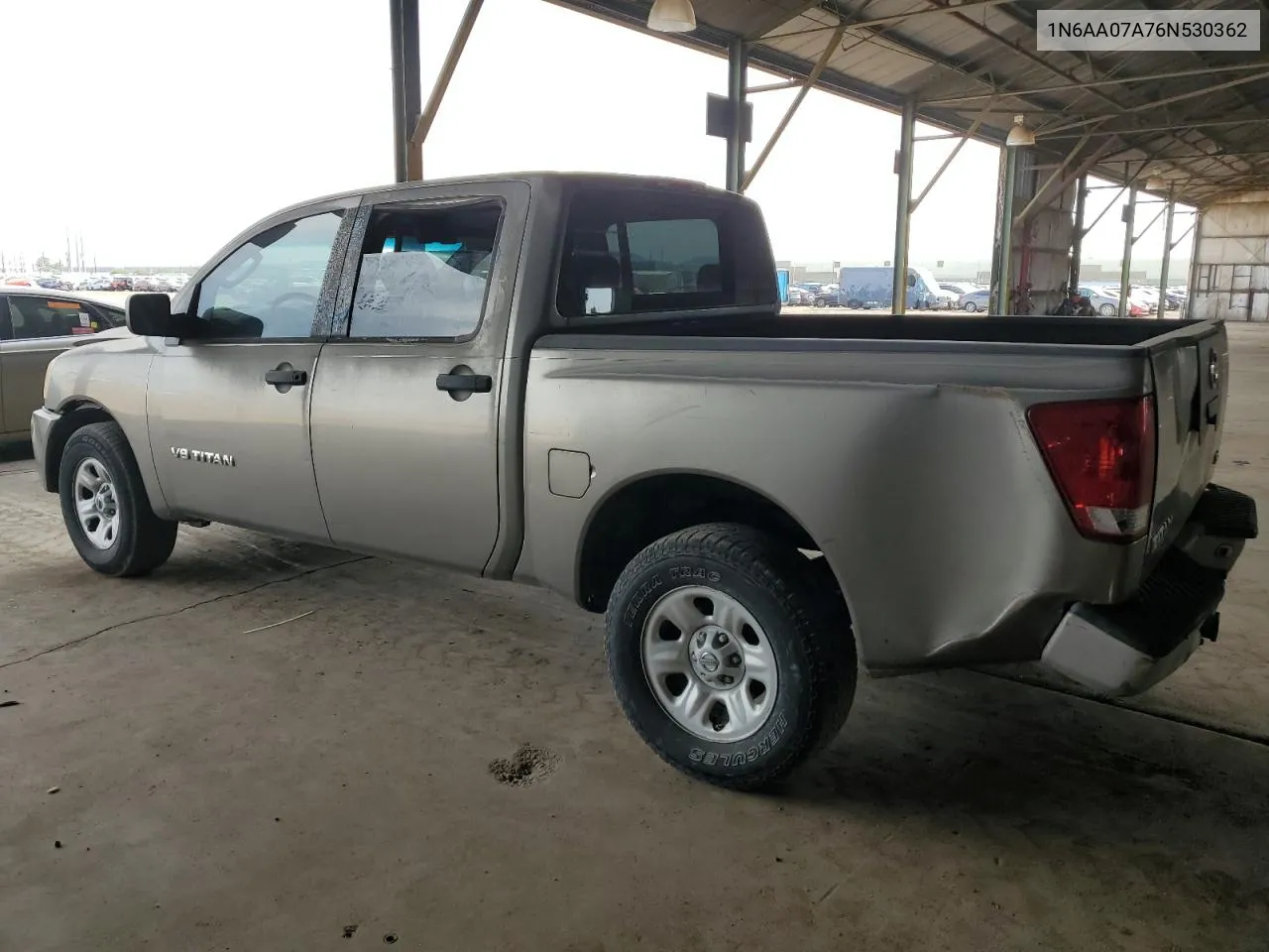 2006 Nissan Titan Xe VIN: 1N6AA07A76N530362 Lot: 75681294